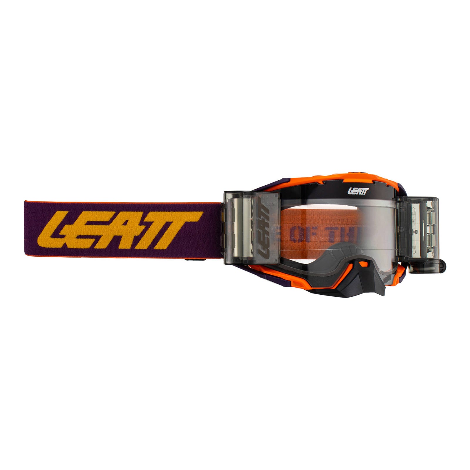 New LEATT 6.5 Velocity Google Roll-Off - Indigo / Clear 83% #LE8023020250 | Australian Moto Spares