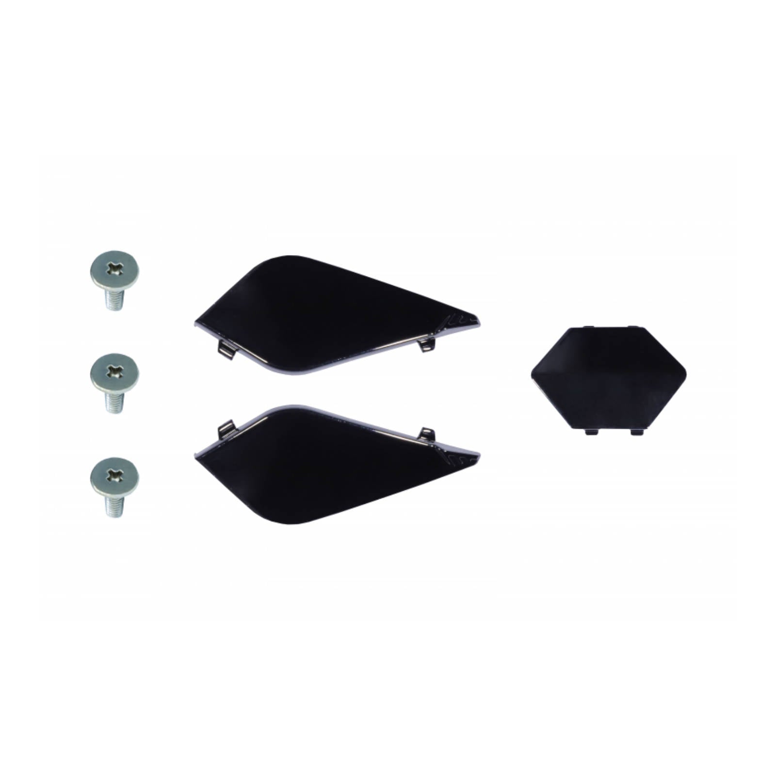 New LS2 MX701 Cover Side Screw Helmet Peak Gloss Black #LS2800701SCS02