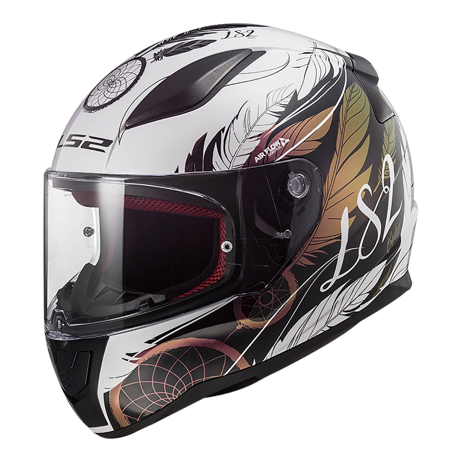 New LS2 FF353 RAPID BOHO WHT//BLK//PUR SML LS2FF353BOWBPS