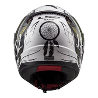 New LS2 FF353 Rapid Boho Helmet - White / Black / Purple (XS) #LS2FF353BOWBPXS