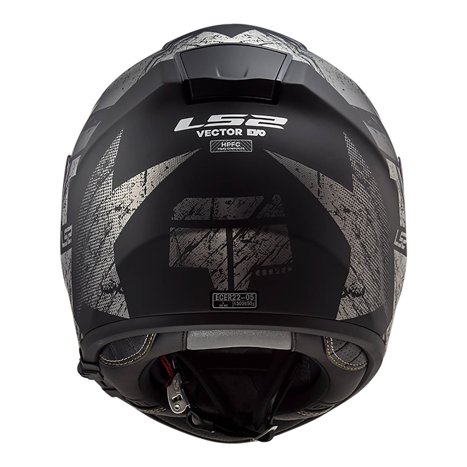 LS2 FF397 Vector EVO Hunter Helmet - Matte Black / Titanium (M) #LS2FF397HUMBTM