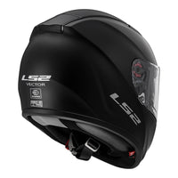 New LS2 FF397 Vector EVO Helmet - Matte Black (2XL) #LS2FF397MB2XL