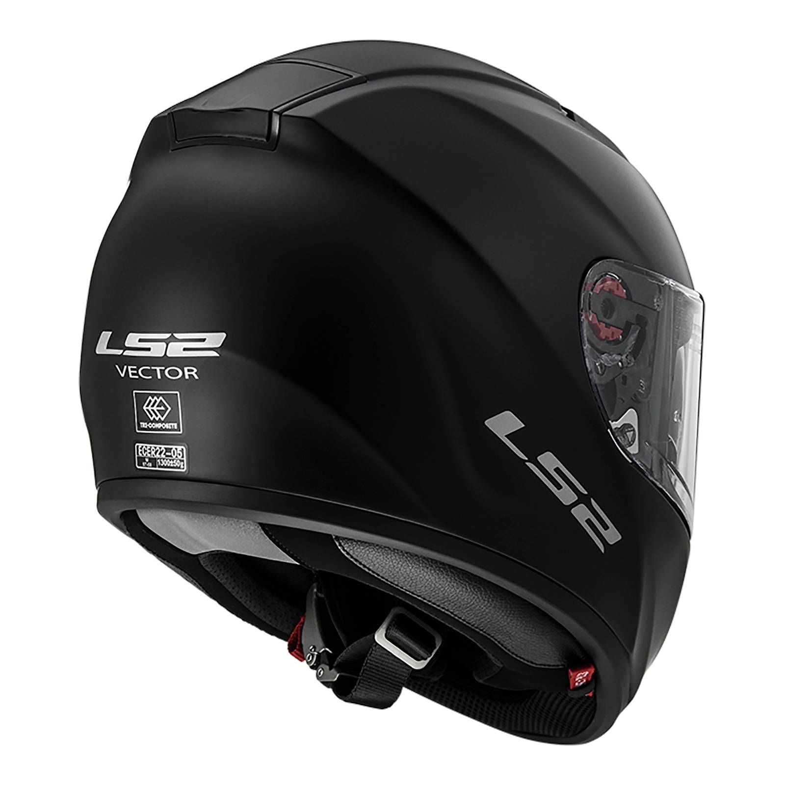 New LS2 FF397 Vector EVO Helmet - Matte Black (M) #LS2FF397MBM