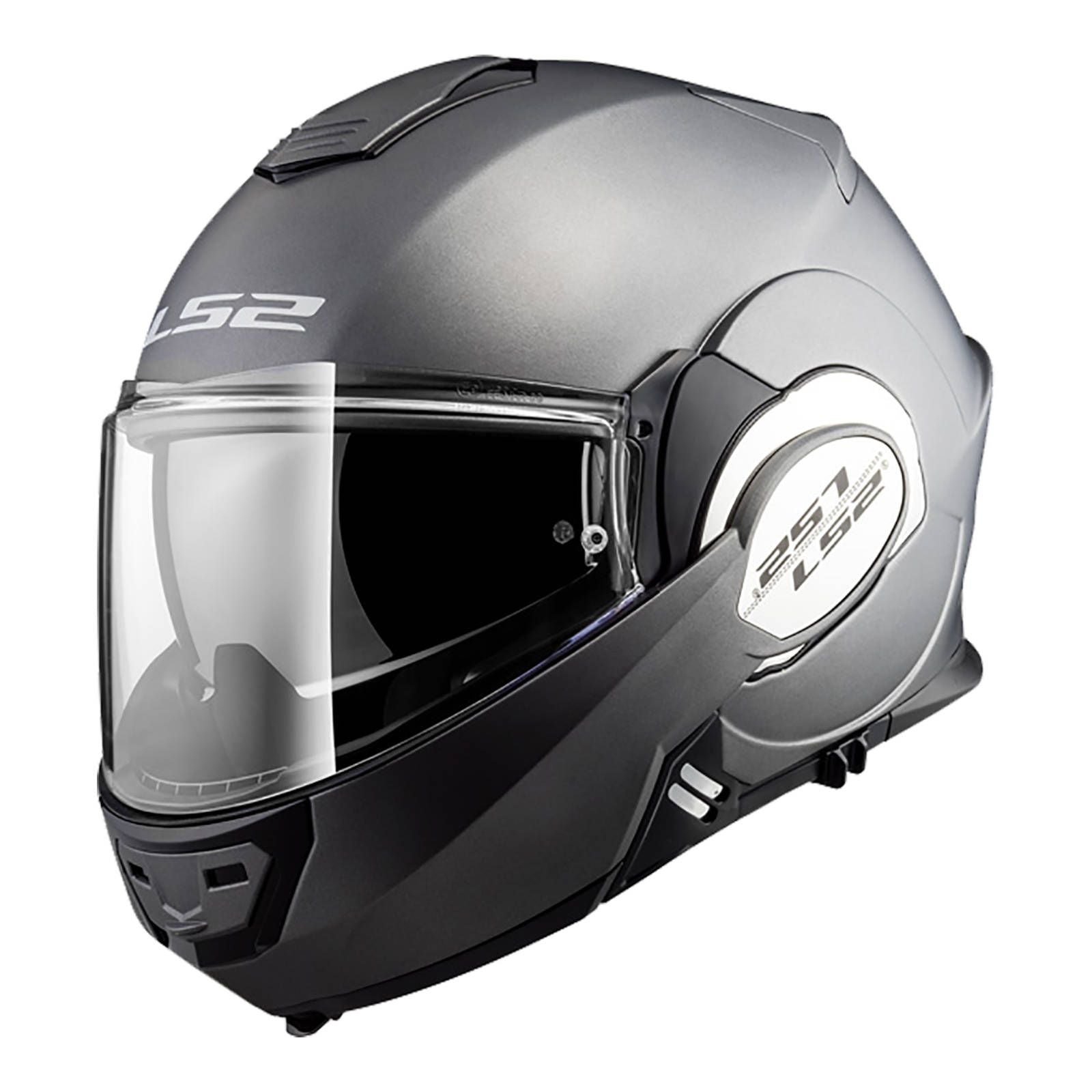 New LS2 FF399 Valiant Helmet - Matte Titanium (M) #LS2FF399MTM