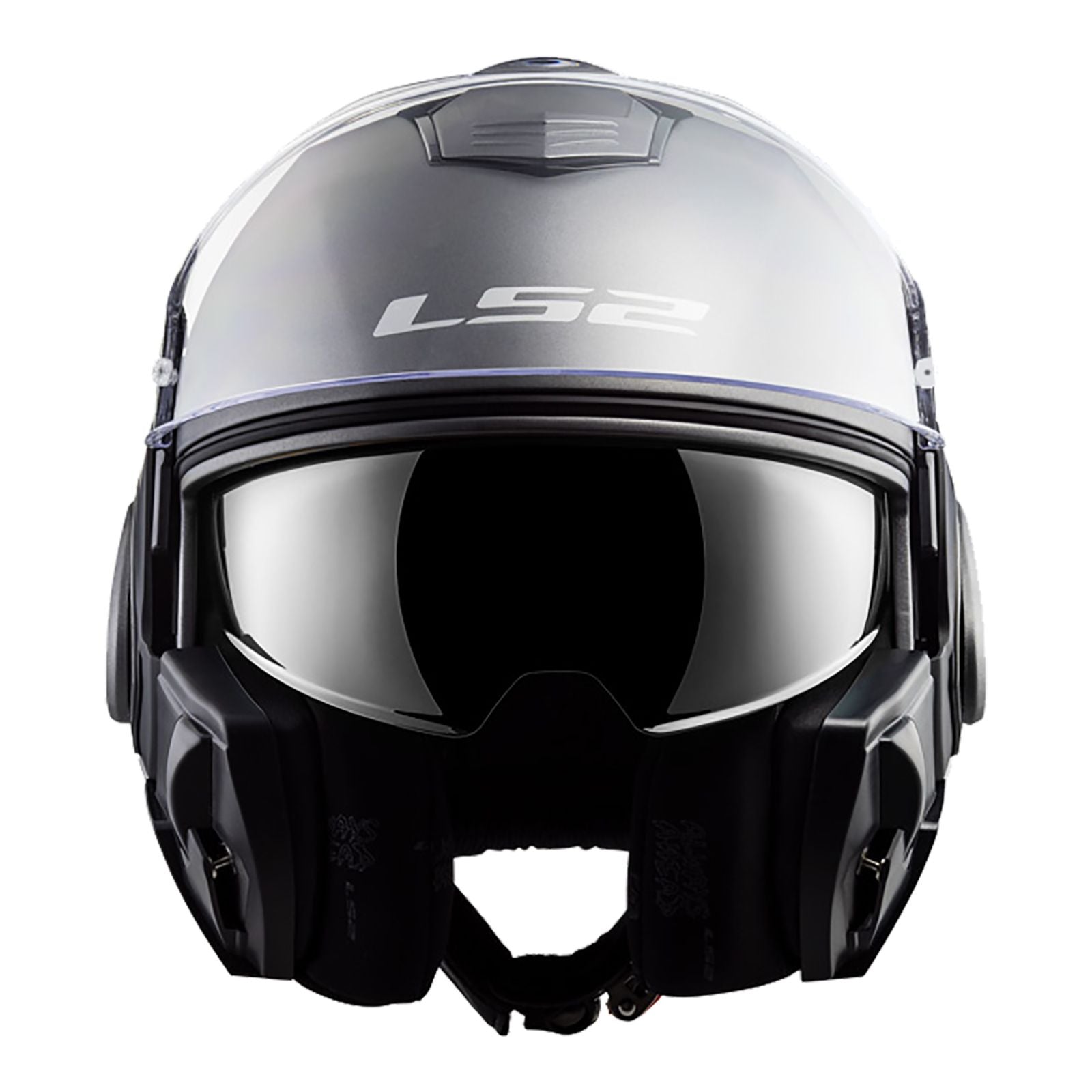 New LS2 FF399 Valiant Helmet - Matte Titanium (M) #LS2FF399MTM