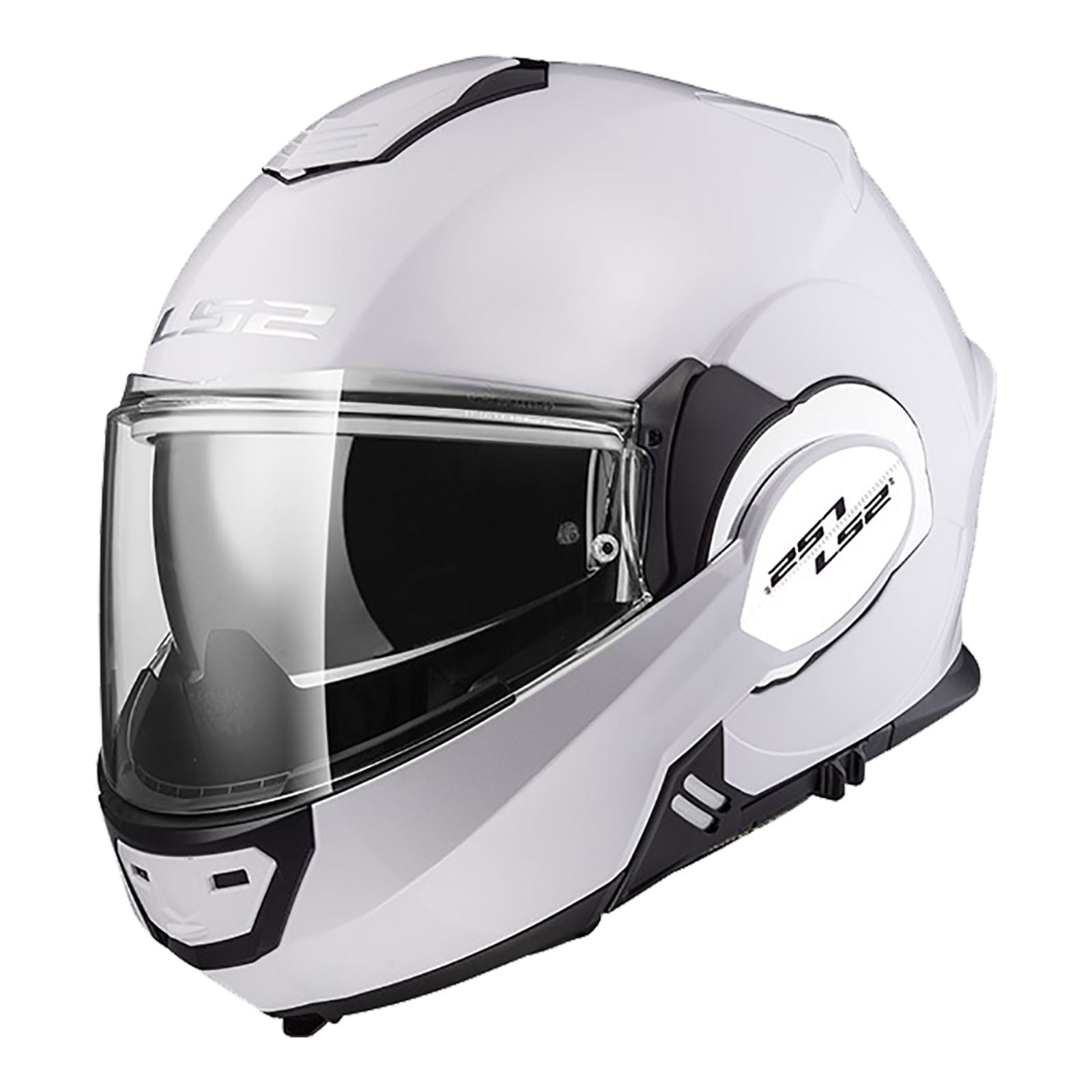 New LS2 FF399 Valiant Helmet - White (2XL) #LS2FF399SOLW2XL