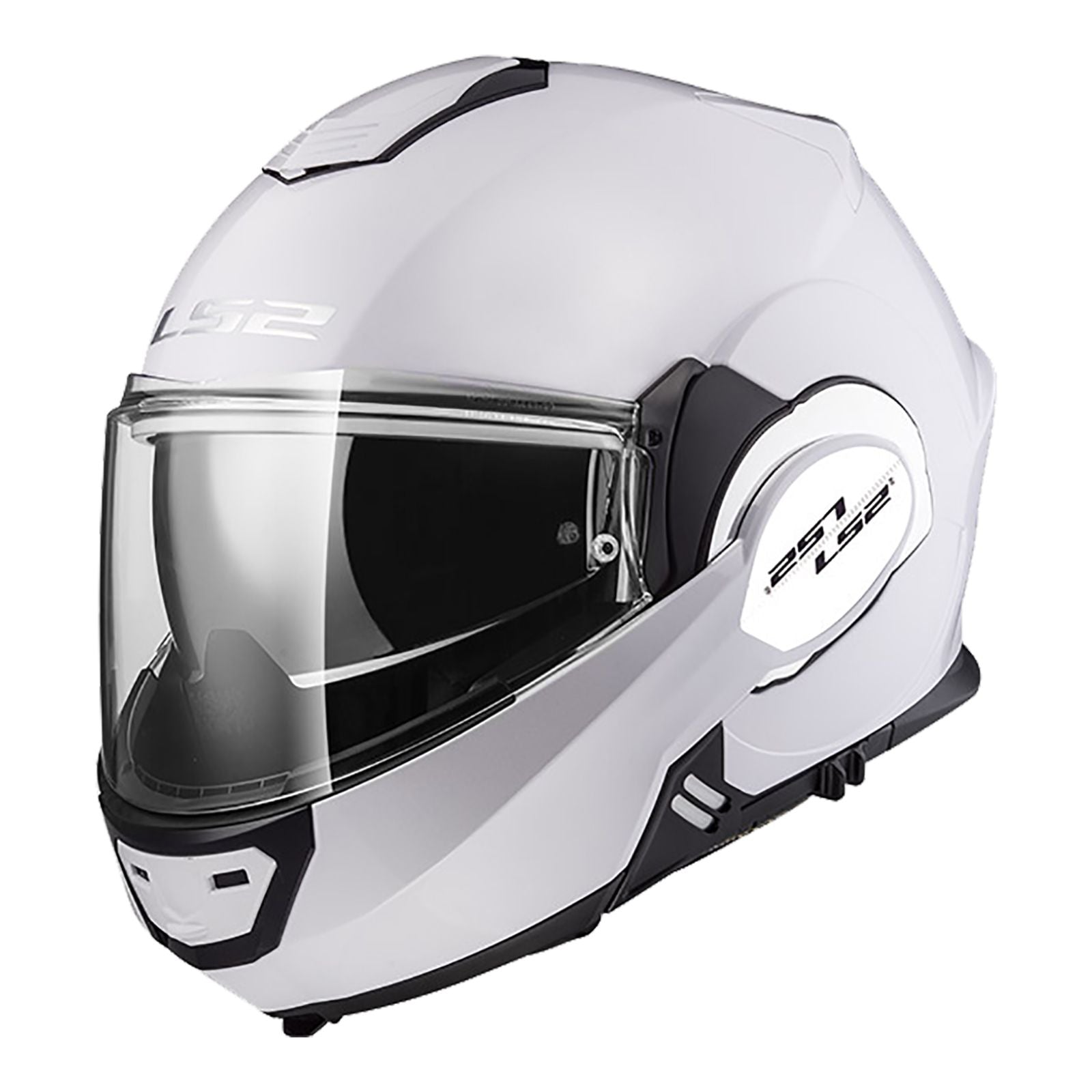 New LS2 FF399 Valiant Helmet - White (XL) #LS2FF399SOLWXL