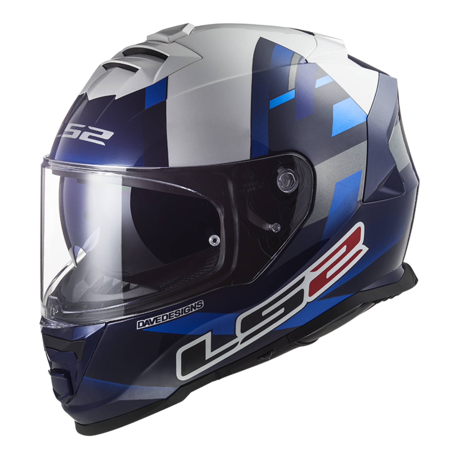 New LS2 FF800 Storm Mcphee Replica Helmet - Blue / White (L) #LS2FF800MCPHEEL | Australian Moto Spares