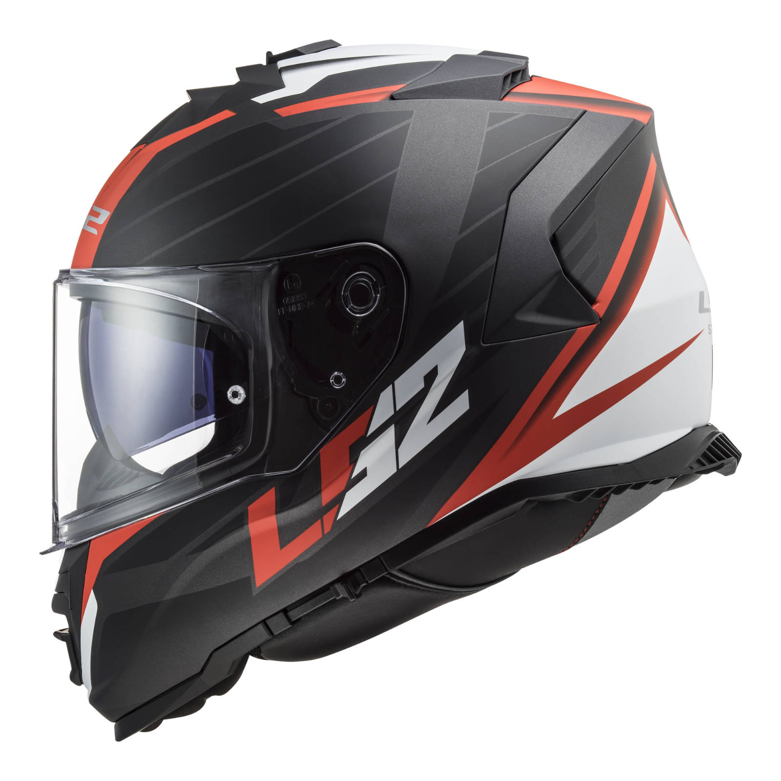 New LS2 FF800 Storm Nerve Helmet - Matte Black / Red (L) #LS2FF800NERVBLKRDL