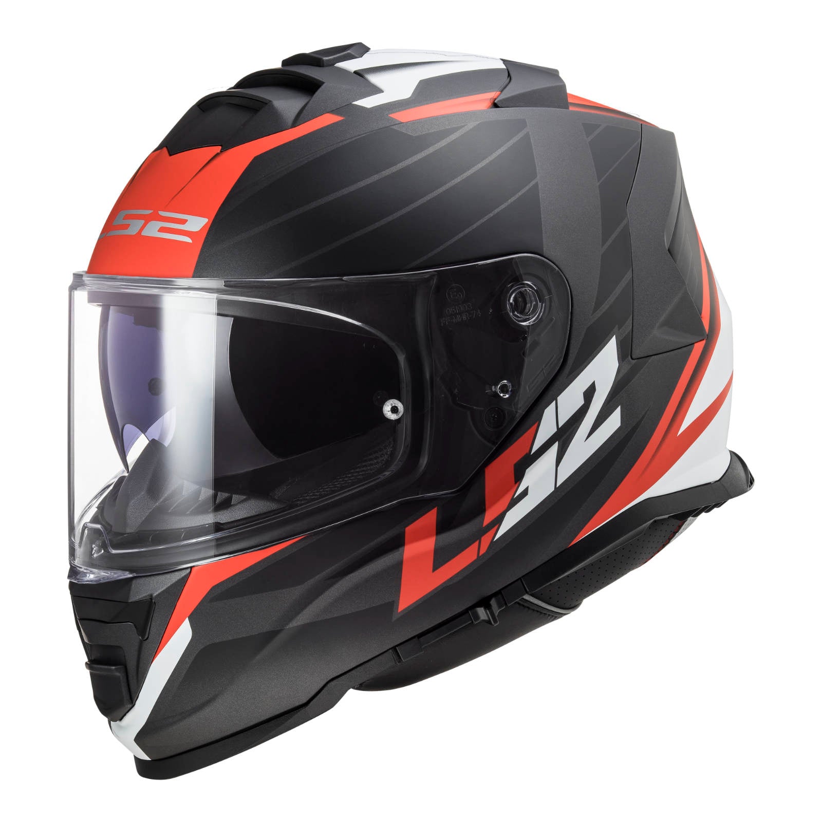 New LS2 Ff800 Storm Nerve Helmet - Matte Black / Red (XL) LS2FF800NERVBLKRDXL | Australian Moto Spares