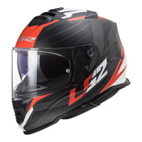 New LS2 Ff800 Storm Nerve Helmet - Matte Black / Red (XS) LS2FF800NERVBLKRDXS | Australian Moto Spares