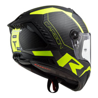 New LS2 FF805C Thunder Carbon Helmet - Hi-Vis / Yellow (L) #LS2FF805BLKHVY6KL