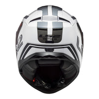 LS2 FF811 Vector II Metric Helmet - White / Titanium / Silver (S)