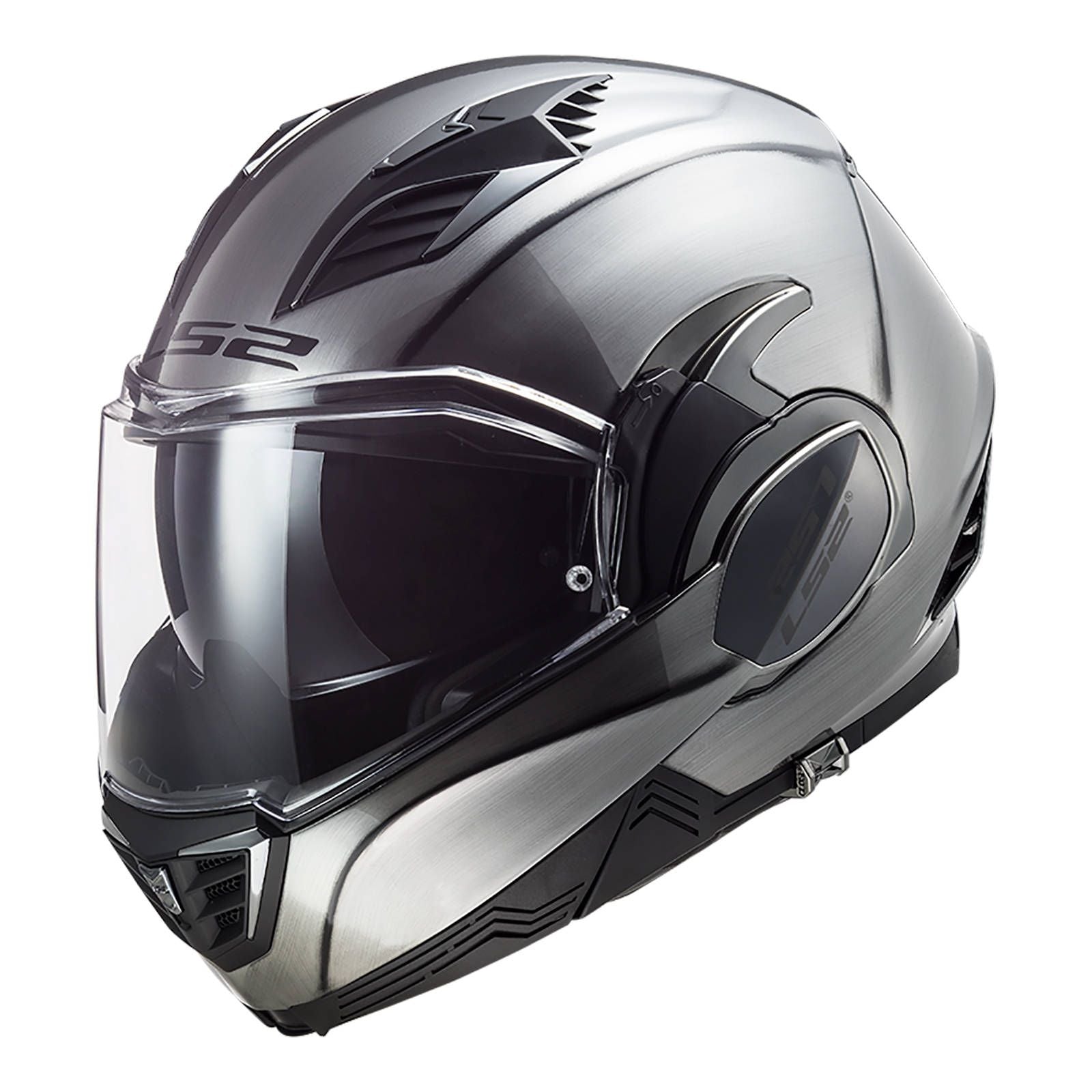 New LS2 FF900 Valiant II Jeans Helmet - Titanium (2XL) #LS2FF900JEANS2XL