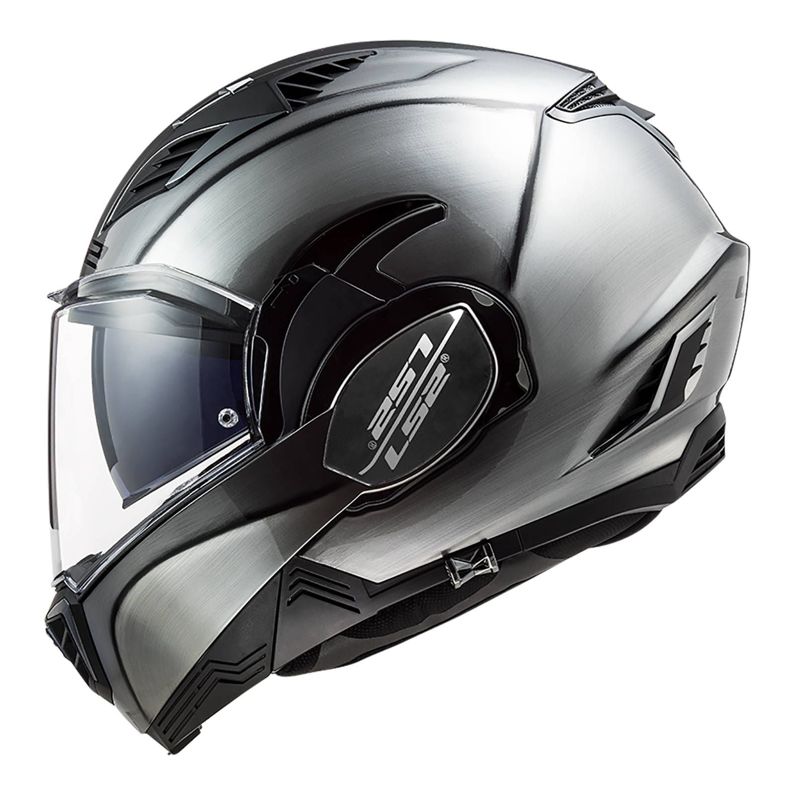 New LS2 FF900 Valiant II Jeans Helmet - Titanium (2XL) #LS2FF900JEANS2XL