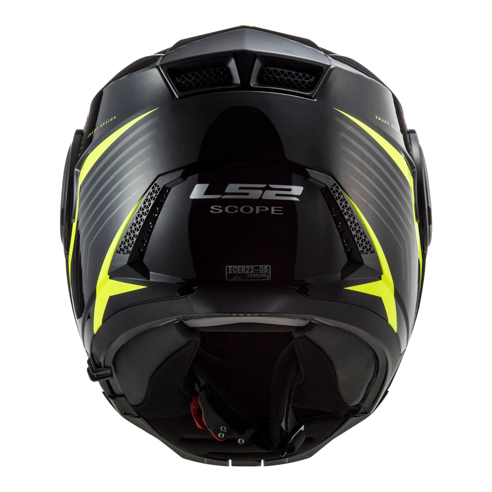 New LS2 FF902 Scope Skid Helmet - Black / Hi-Vis (2XL) #LS2FF902SKBKY2XL