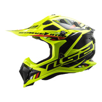 LS2 MX700 Subverter EVO Stomp Helmet - Hi-Vis / Yellow / Black (S)