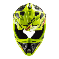 LS2 MX700 Subverter EVO Stomp Helmet - Hi-Vis / Yellow / Black (XL)