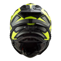 New LS2 Explorer Alter Helmet - Matte Black / Hi-Vis (L) #LS2MX701ALTMBYL
