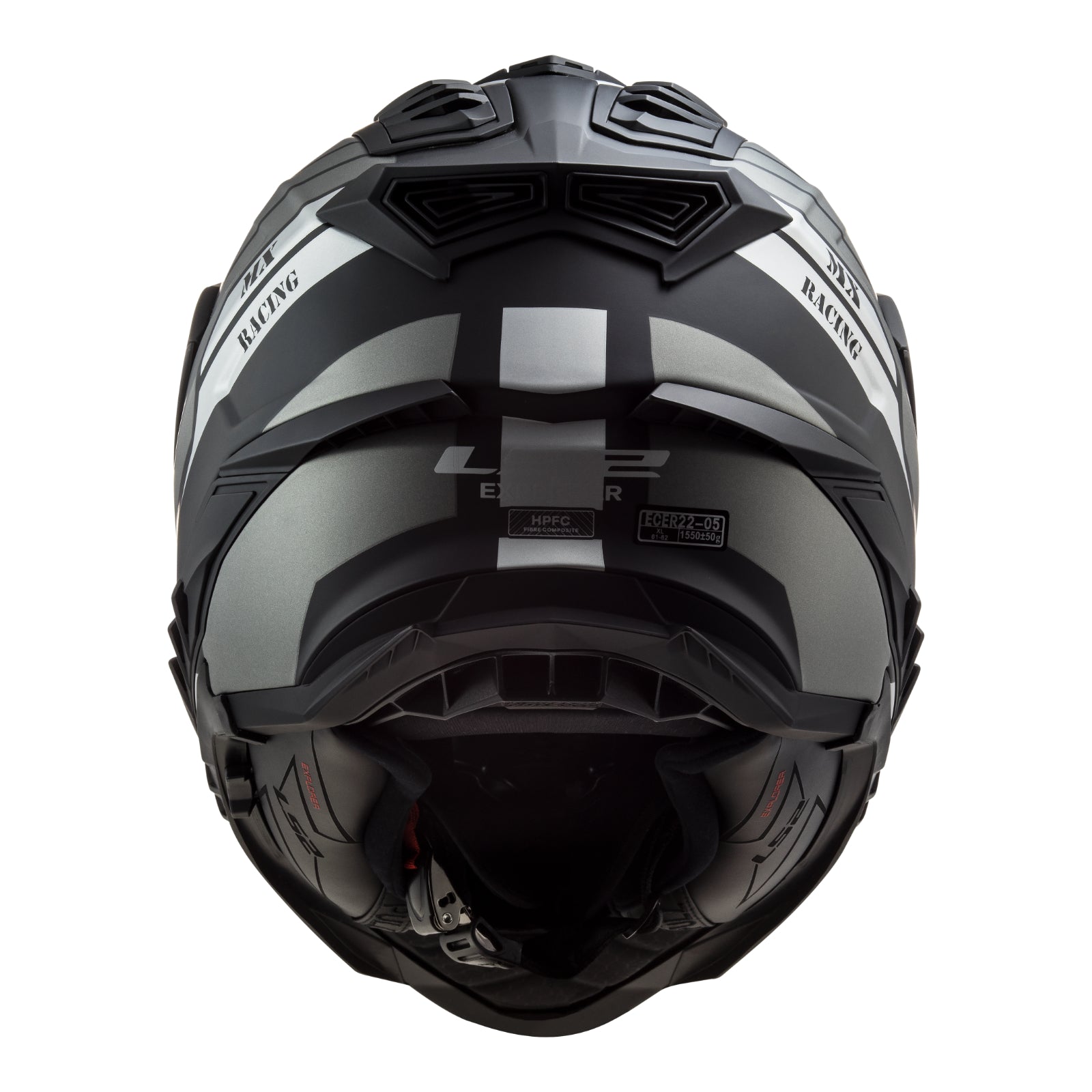 New LS2 Explorer Atlantis - Matte Titanium (M) #LS2MX701ATLMATTM