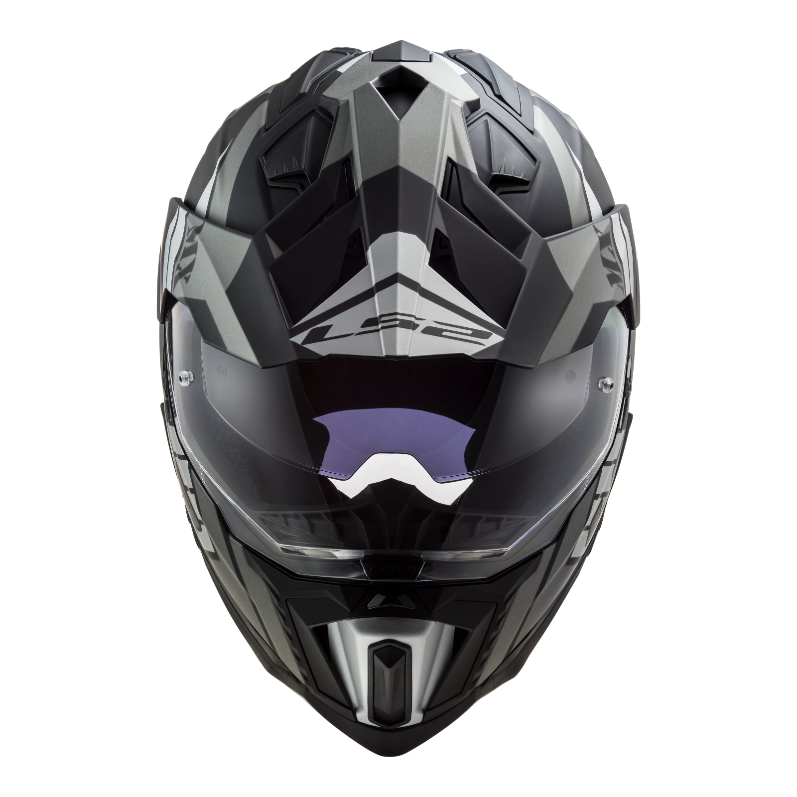 New LS2 Explorer Atlantis - Matte Titanium (M) #LS2MX701ATLMATTM