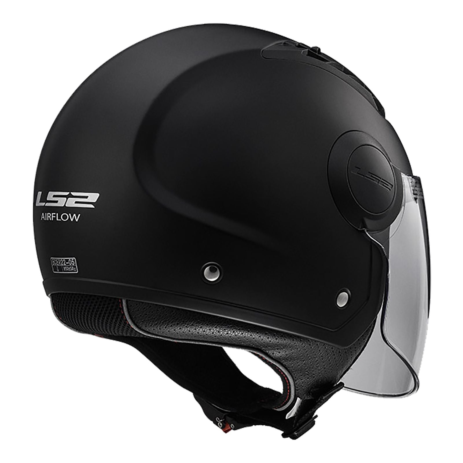 New LS2 OF562 Airflow-L Helmet - Matte Black (2XL) #LS2OF562MB2XL