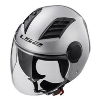 New LS2 OF562 Airflow-L Helmet - Silver (XS) #LS2OF562SSXS