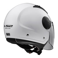New LS2 OF562 Airflow-L Solid Helmet - White (XXS) #LS2OF562WXXS