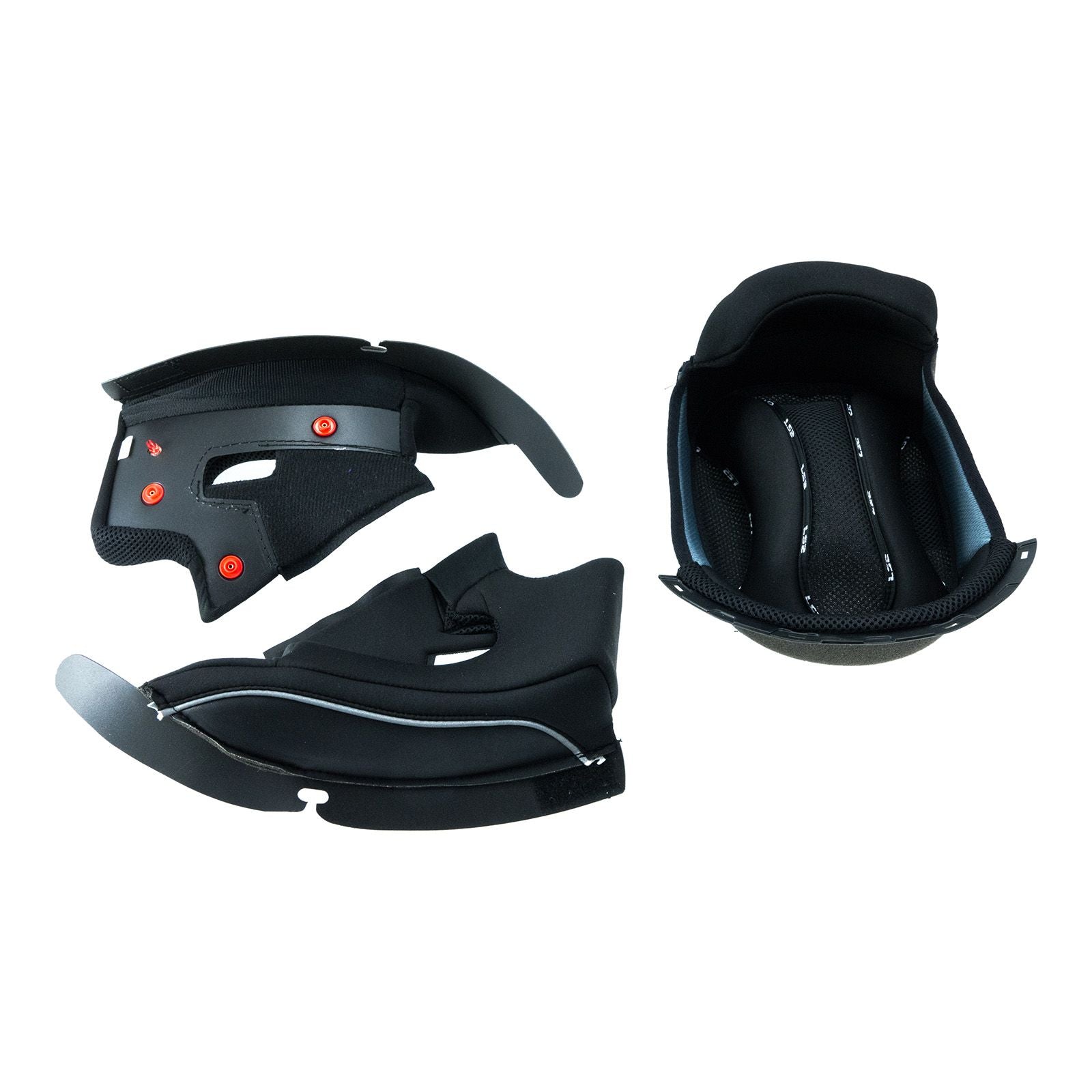 New LS2 FF320 Stream Helmet Liner / Cheek Pad Set - 2XL #LS2Z800103202XL