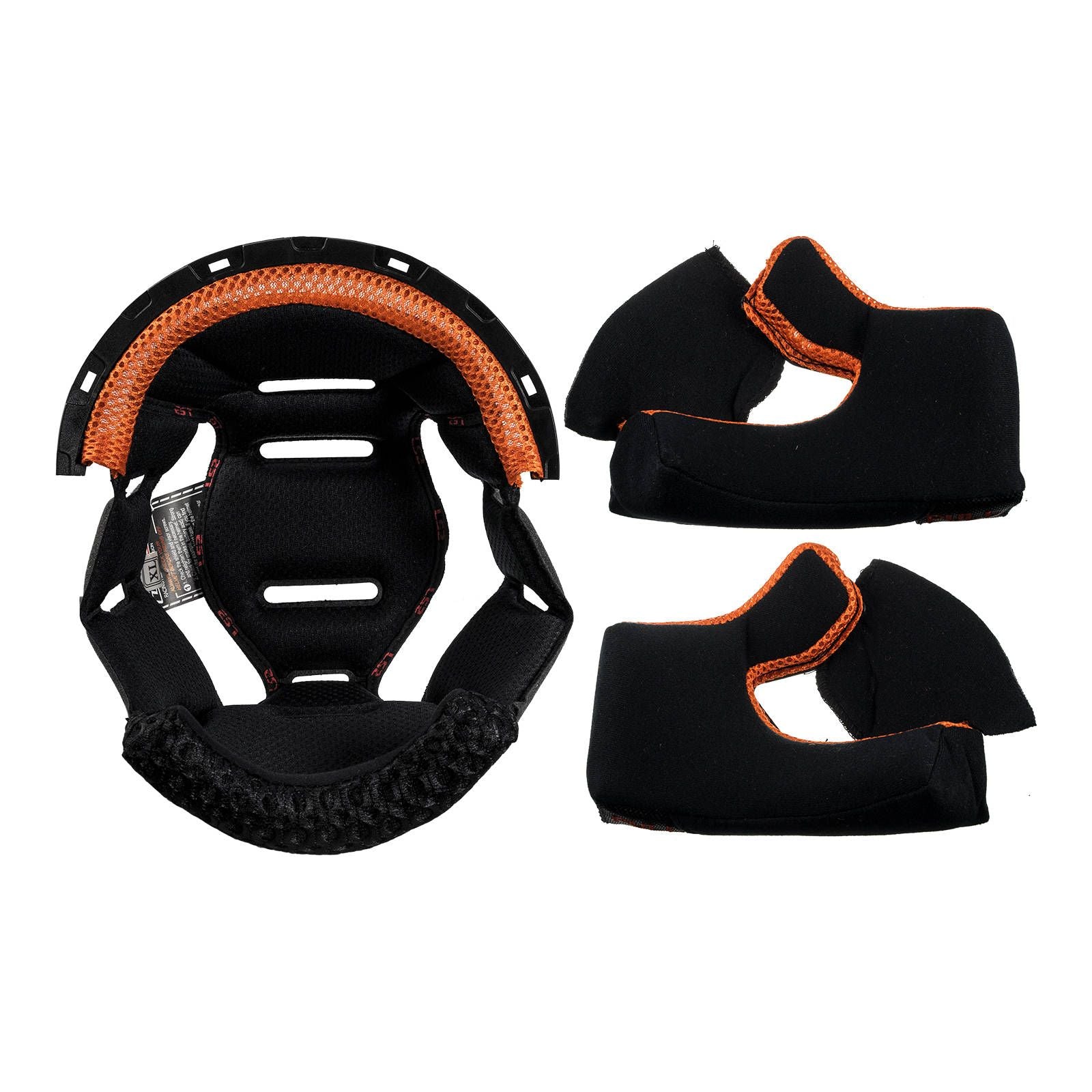 New LS2 MX436 Pioneer Helmet Liner / Cheek Pad Set - Large #LS2Z80010436L