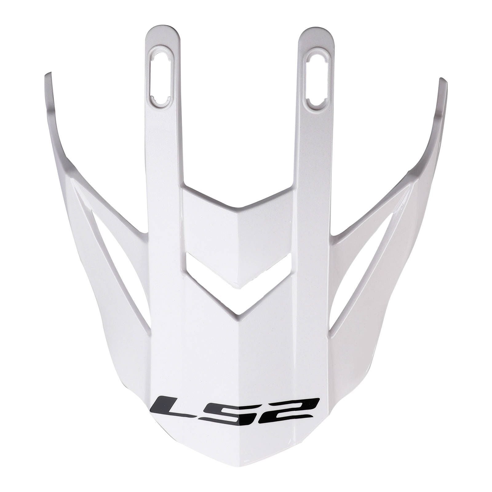 New LS2 MX436 Pioneer Evo Helmet Peak White #LS2Z800436PEK15