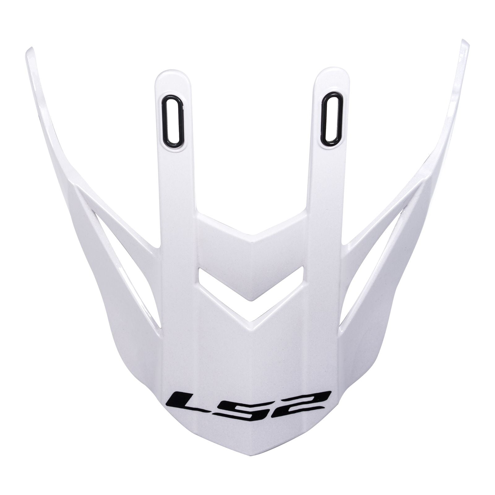New LS2 MX436 Pioneer Helmet Peak Gloss White #LS2Z800436PK01