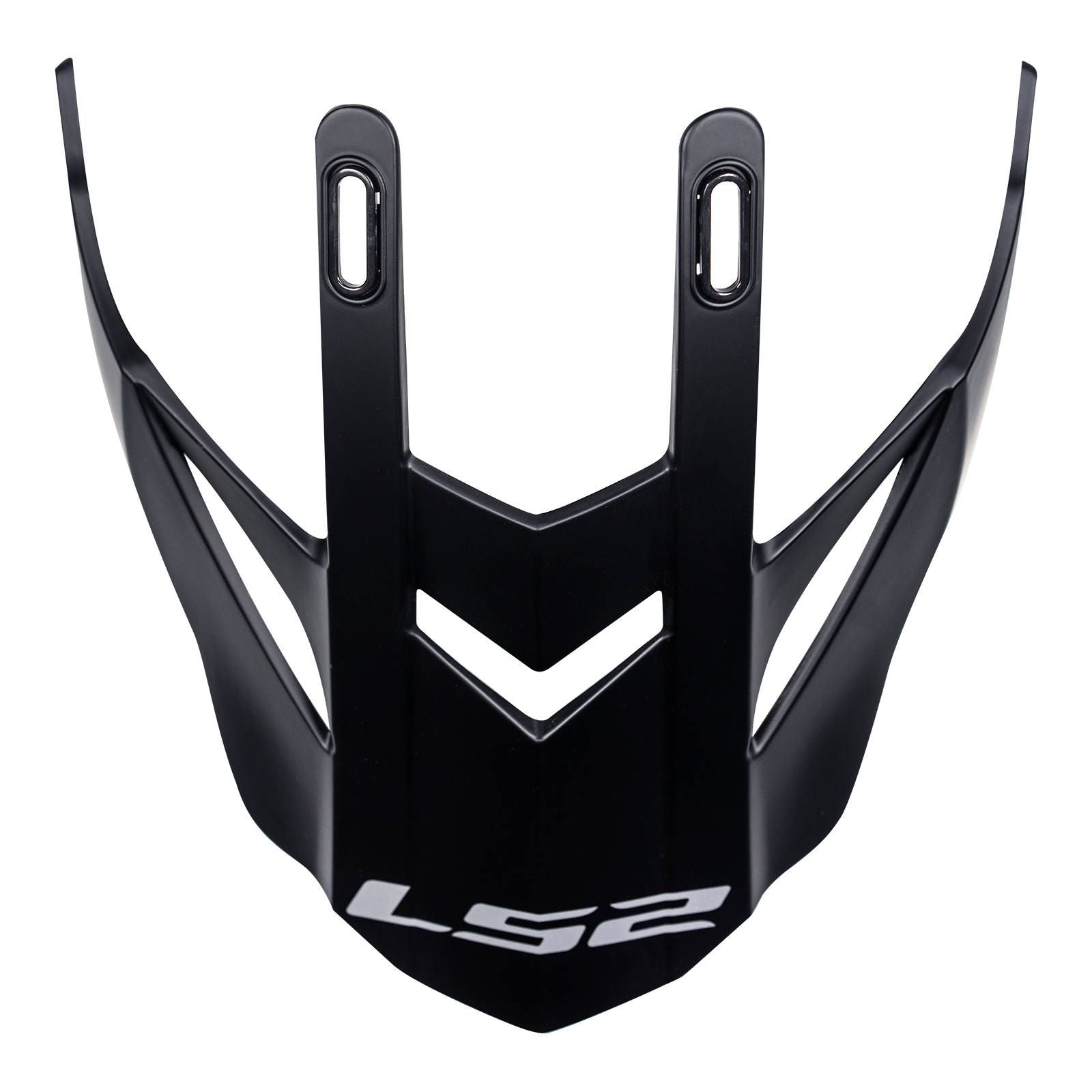 New LS2 MX436 Pioneer Helmet Peak Mat Black #LS2Z800436PK02