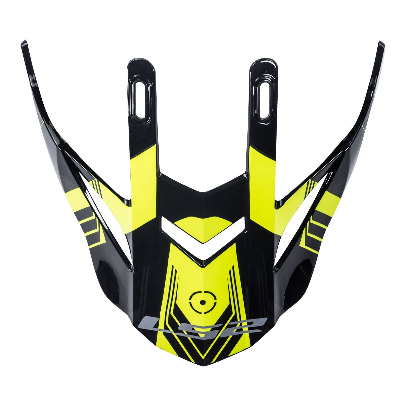 New LS2 MX436 Pioneer Helmet Peak Trigger Black / HI-VIS #LS2Z800436PK06