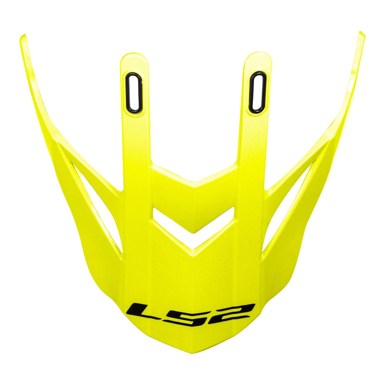 New LS2 MX436 Pioneer Helmet Peak Solid HI-VIS Yellow #LS2Z800436PK12