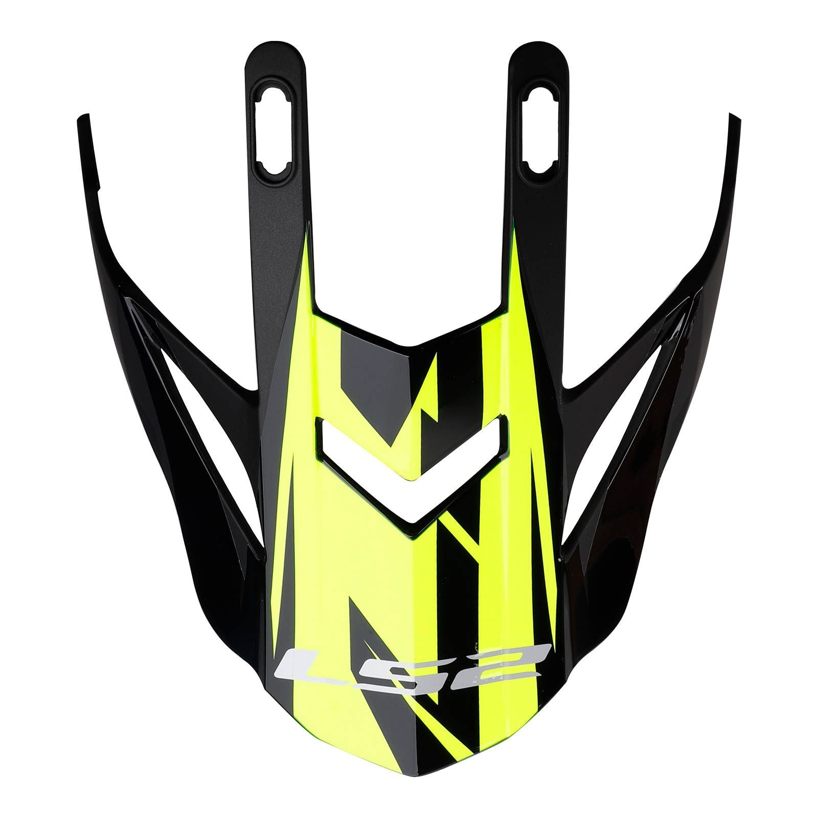 New LS2 MX437 Fast Evo Helmet Peak Roar Black HI-VIS Yellow #LS2Z800437PEK22