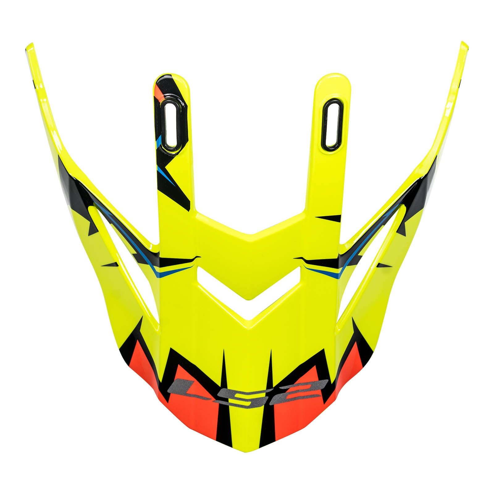 New LS2 MX437 Fast Helmet Peak Volt Yellow (Vinales / Explosive) #LS2Z800437PK05