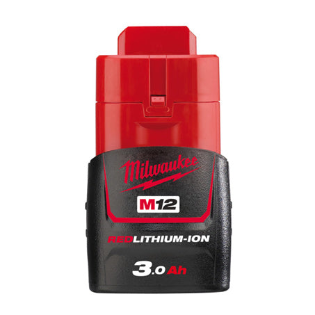 New Milwaukee M12 3.0Ah Redlithium-Ion Compact Battery 12v 1y Warranty - M12B3