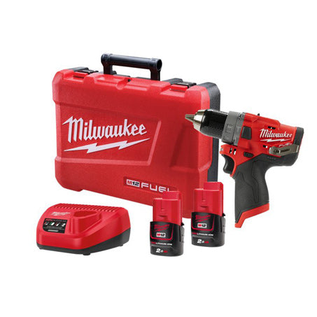 New Milwaukee M12 Fuel 13Mm Hammer Drill And Driver Kit 12v 1y Warranty