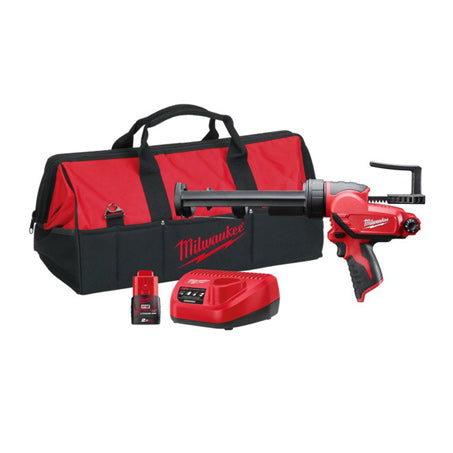 New Milwaukee M12 310Ml Caulk And Adhesive Gun 2.0Ah Kit 12v 1y Warranty