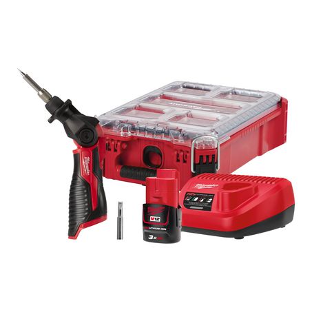 New Milwaukee M12 Soldering Iron Kit 12v 1y Warranty - M12SI-301P