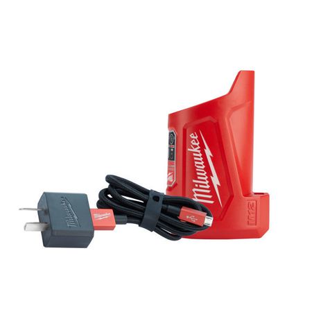 New Milwaukee M12 Compact Charger & Power Source 12v 1y Warranty - M12TC-0