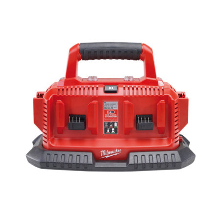 New Milwaukee M18 Six Pack Sequential Charger 18v 1y Warranty - M1418C6 | Australian Moto Spares