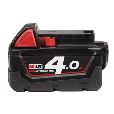 New Milwaukee M18 4.0Ah Redlithium-Ion Battery 18v 1y Warranty - M18B4 | Australian Moto Spares
