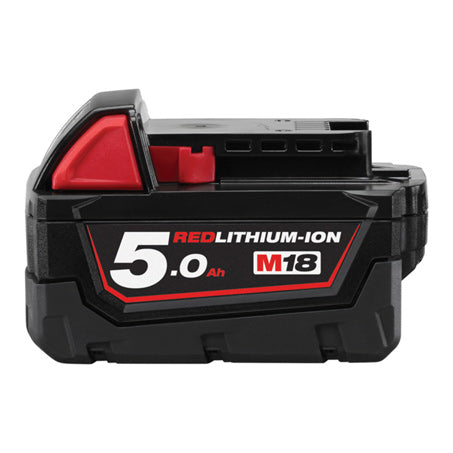 New Milwaukee M18 5.0Ah Redlithium-Ion Battery 18v 1y Warranty - M18B5