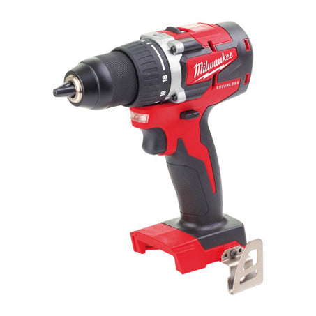 New Milwaukee M18 13Mm Compact Brushless Drill/Driver 18v 1y Warranty-M18CBLDD-0