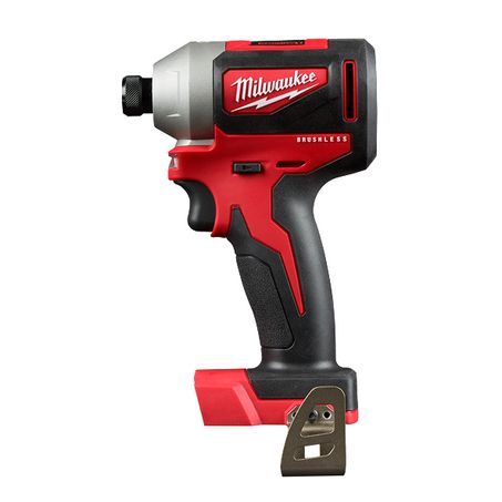 New Milwaukee M18 Compact Brushless 1/4In Hex Impact Driver 18v 1y Warranty