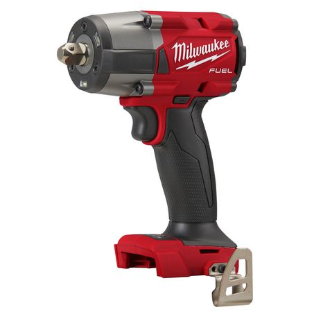 Milwaukee M18 Fuel 1/2In Mid-Torque Impact Wrench With Pin Detent 18v 1y WTY