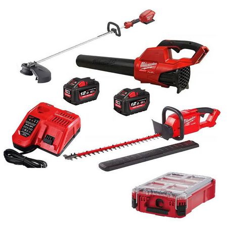 New Milwaukee M18 Fuel 3Pc Kit 12Ah Kit 1y Warranty - M18FPP3O-1202BA