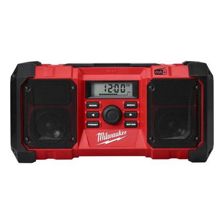 New Milwaukee M18 Digital Jobsite Radio Dab+ 18v 1y Warranty-M18JSRDAB+-0 | Australian Moto Spares
